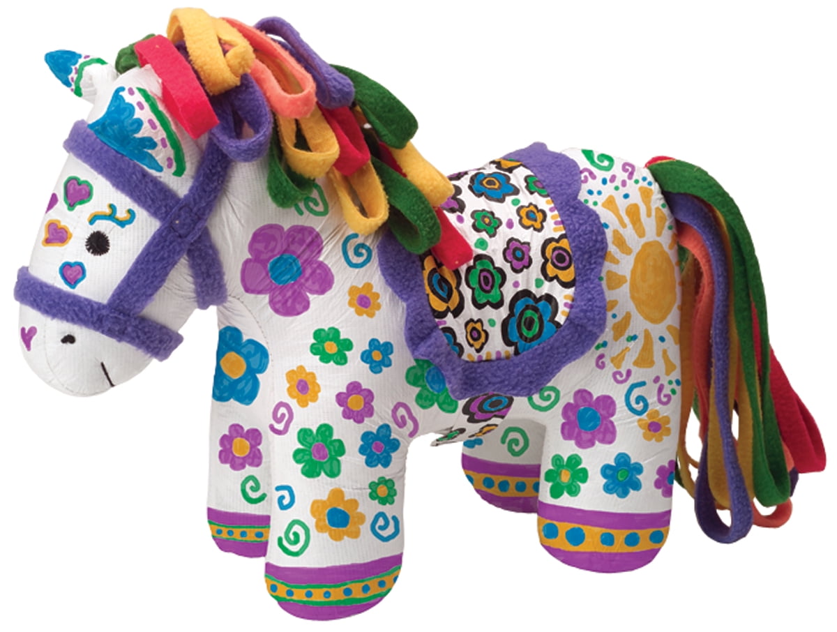 Color & Cuddle Washable Kit-Pony
