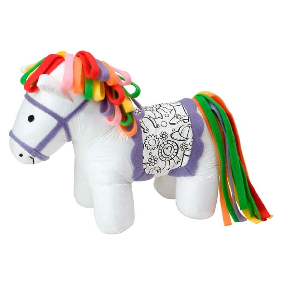 Color & Cuddle Washable Kit-Pony