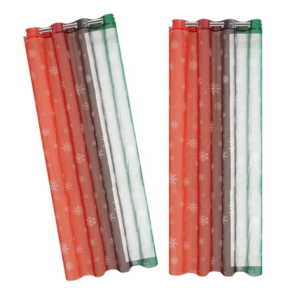 Color Curtains Thin Breathable Cloth Drapes For Natural Lighting Residential Space Decoration