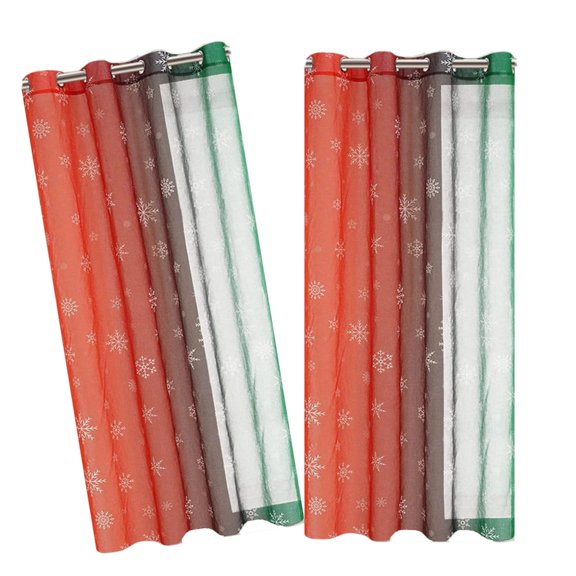 Color Curtains Thin Breathable Cloth Drapes For Natural Lighting Residential Space Decoration