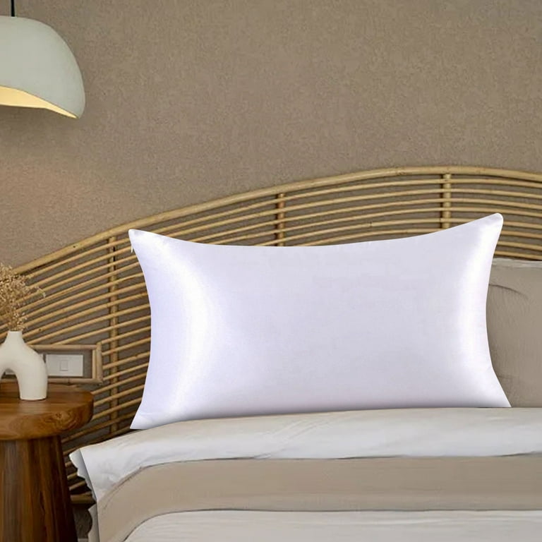 Color Ding Solid Color Silk Single Pillowcase Ice Silk Pillowcase Zipper Single 20x26inch 51x66cm Bulk Pillowcases Cotton Walmart