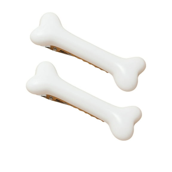 Color Dog Bone Hair Clips for Women and Girls - Dog Bone Accessories for Christmas Parties
