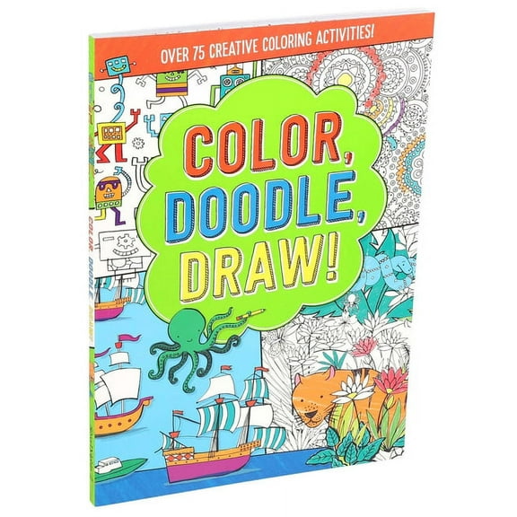 Color, Doodle, Draw! (Paperback)
