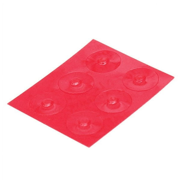 Color-Dots Tactile Key Locators - Red