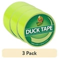 (3 pack) Color Duck Tape Brand Duct Tape, 1.88 in. x 15 yd