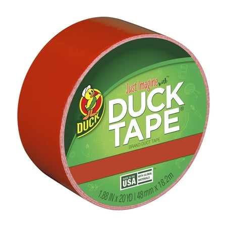 Color Duck Tape Brand Duct Tape - Artisanal Red, 20 Yards