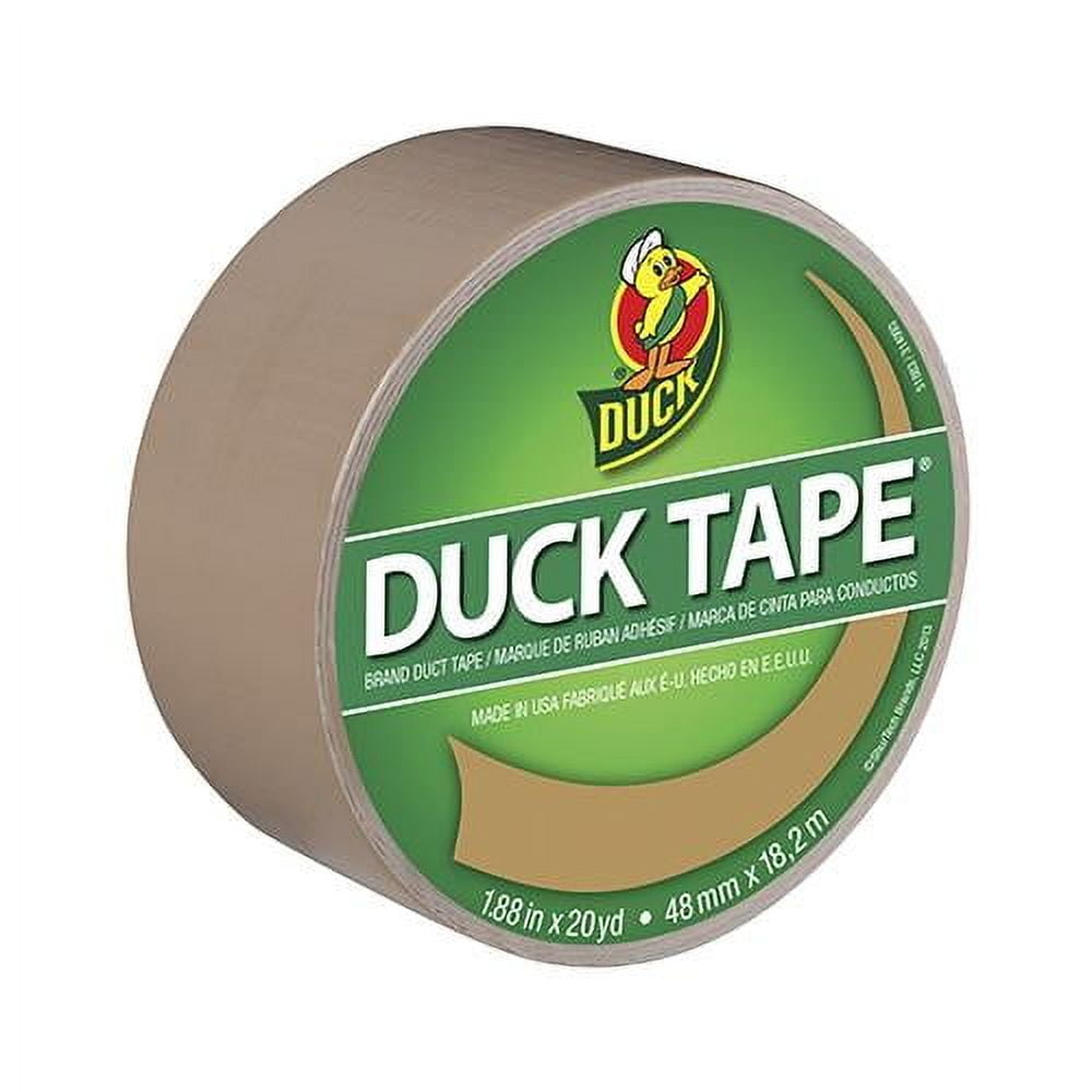 Color Duck Tape Brand Duct Tape - Beige, 1.88 in. x 20 yd. - 6 Rolls