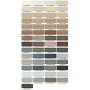 Color Fast Caulk Matched to Custom Building Products Chateau Sanded