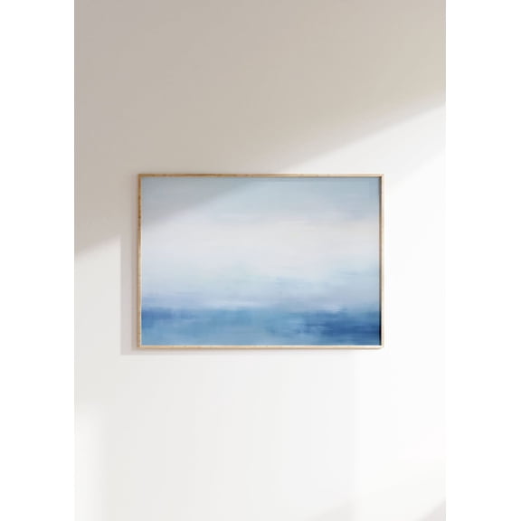 Color Field Modern Gallery Inspired Wall Art Decor Unframed Paper Print