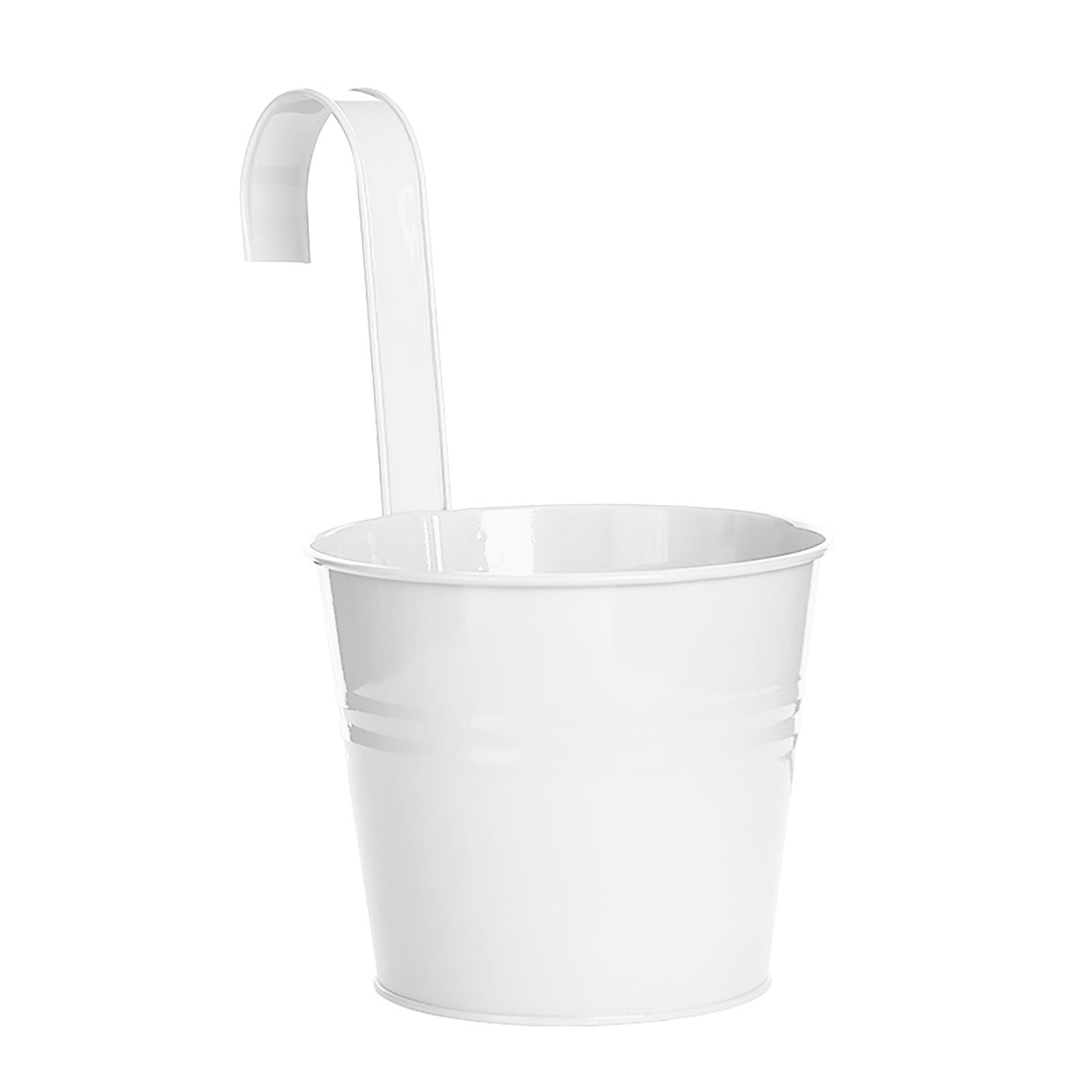 Color Flower Bucket Tin Hanging Bucket Green Plant Flower Container