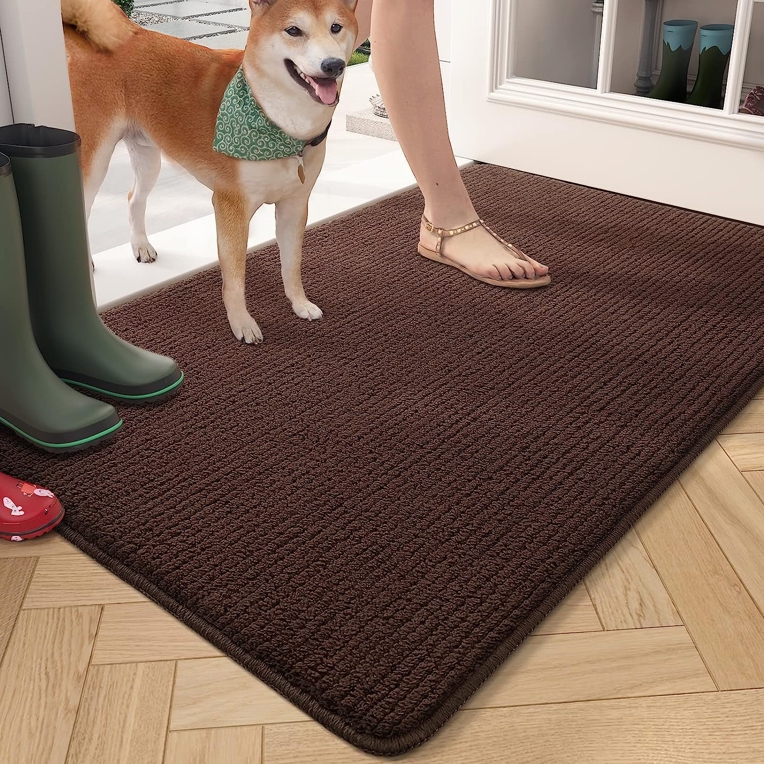 Color G Inside Door Mats for Front Door, 36\u201dx59\u201d Large