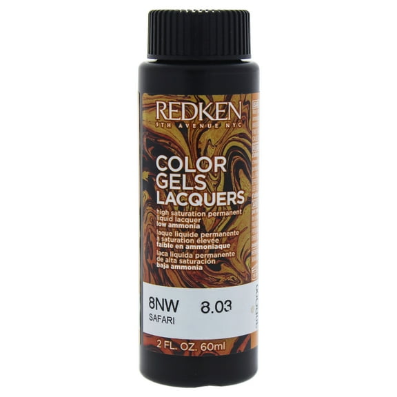 Color Gels Lacquers Haircolor - 8NW Safari