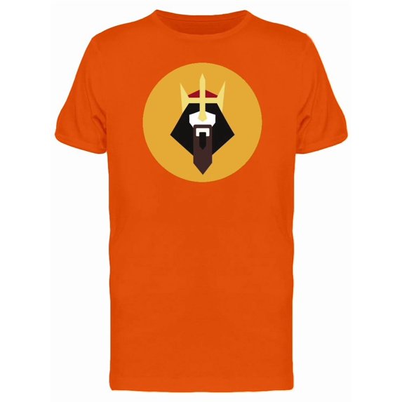 Color Geometric Bearded King Tee Men's -Image by Shutterstock