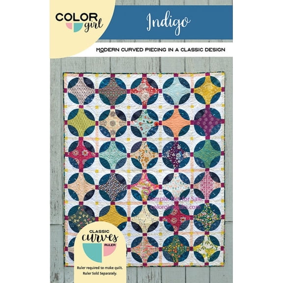 Color Girl Quilting Pattern Indigo Quilts