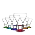 thumbnail image 1 of Color Glass Ice Cream Cups Set of 6, 1 of 2