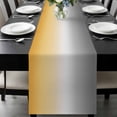thumbnail image 1 of Color Gradient Pattern Table Runner 60 Inches Long, Kitchen Coffee Dining Table Decoration for Home Party Birthday Wedding Home Decor 13x60 Inches, 1 of 8