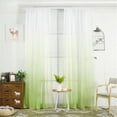 thumbnail image 1 of Color Gradient Tulle Curtains for Doors, Sheer, for Home Use,Door Scarf Gradient Color Tulle Window Curtain Panel Transparent Home Textiles,, 1 of 4