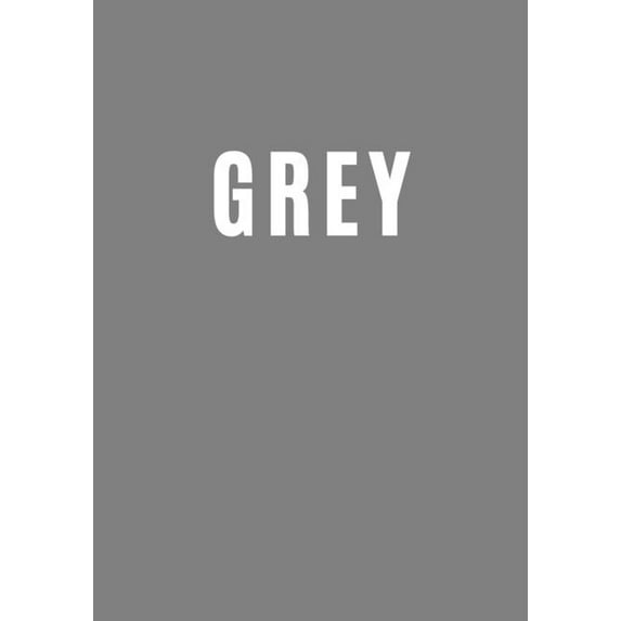 Color: Grey: A decorative book for coffee tables, bookshelves and interior design styling: Stack color decor books to add design to any room. Colorful decorative book ideal for your own home or as a g