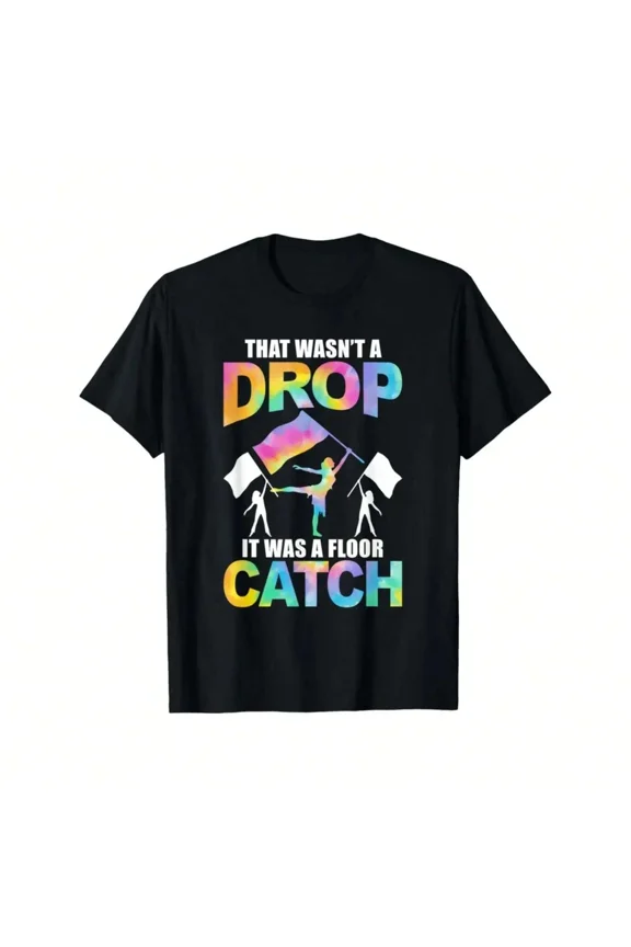 Color Guard Funny Team Spirit Marching Art Playful Graphic Unisex T-Shirt, up to size 5XL