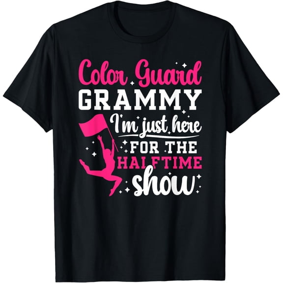 Color Guard Grammy Halftime Show Guard Grammy Grandma T-Shirt