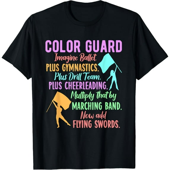 Color Guard Member Color Guard Team T-Shirt