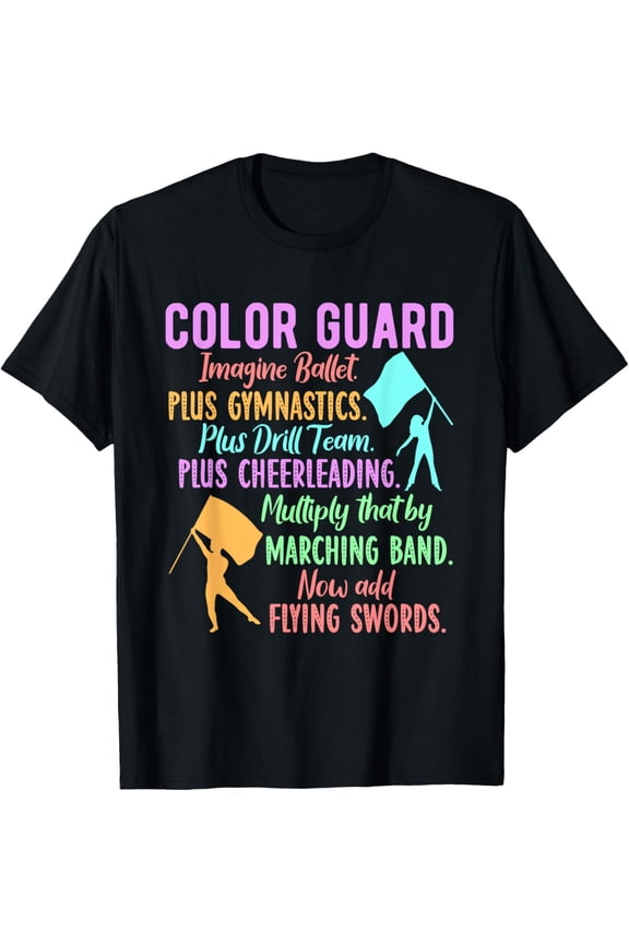 Color Guard Member Color Guard Team T-Shirt