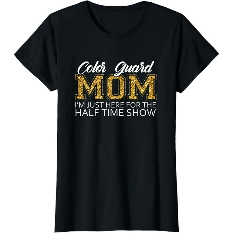 Funny color guard shirts sales