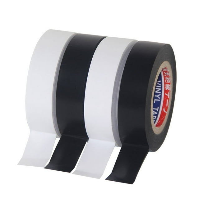 Color Guard Tape 4 Pack PVC Electrical Glue Tape, 66 Feet 0.7 Inch