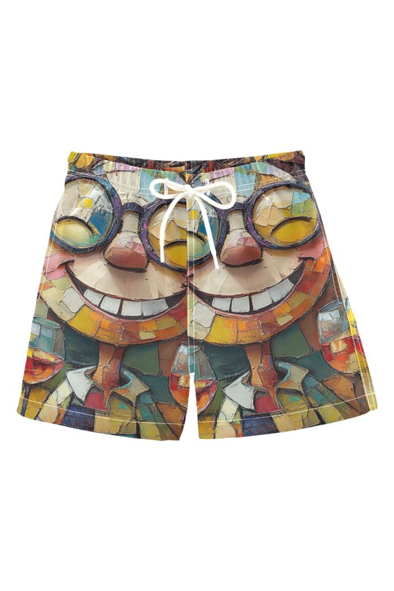 Color Happy Boy Boys Swim Trunks Quick Dry Boy Swim Shorts for 3-14 Years
