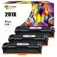 thumbnail image 1 of Color Ink Cartridges MFP M277dw 3-Pack Compatible for HP CF401X 201X Toner Pro MFP M277dw M252dw M252n M277c6 M277 M252 Printer Ink Cyan, Magenta, Yellow, 1 of 10