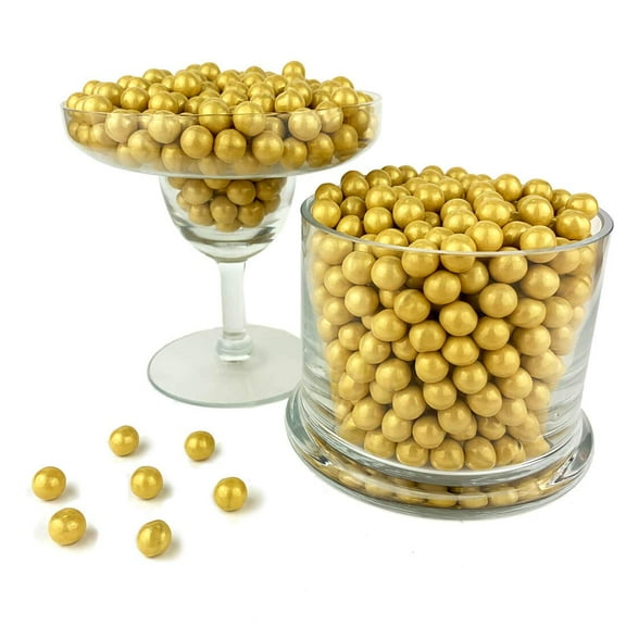 Color It Candy Shimmer Gold Sixlets 2 Lb Bag Perfect For Table Centerpieces Weddings Birthdays Candy Buffets Party Favors