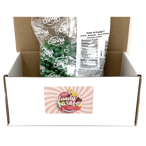 Color It Candy Sixlets Bulk 2lb (Green)