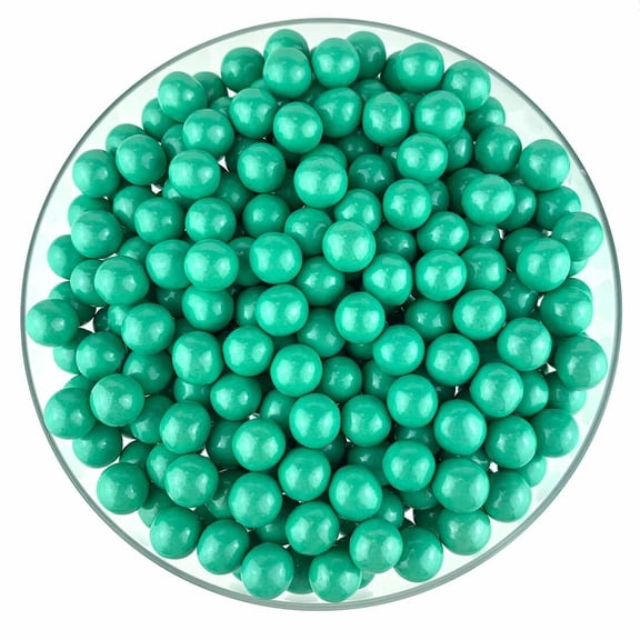 Color It Candy Sixlets Shimmer Turquoise Bulk 2lb