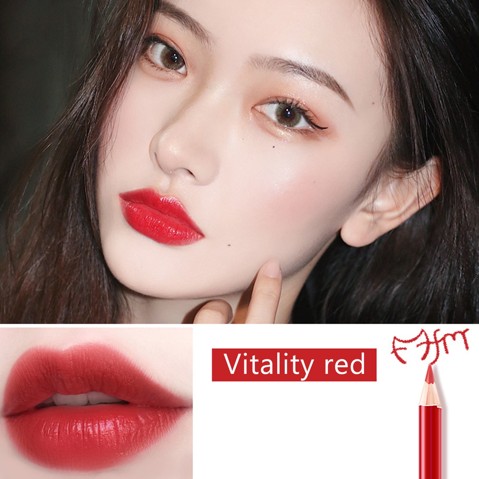 Color It Lip Pencils Lot Makeup Sharpener Lip Pencil Liner Natural Lip