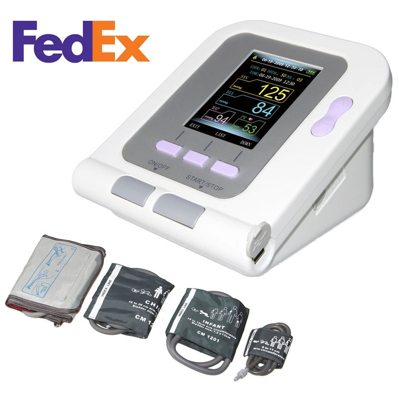 CONTEC Digital Blood Pressure Monitor CONTEC08A+Neonatal