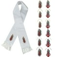 thumbnail image 1 of Color Lady of Guadalupe Embroidery Christening Stole Scarf Sash New Born 7 yrs, 1 of 1