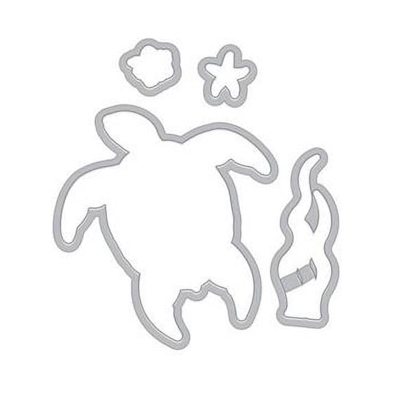 Color Layering Frame Cut Dies-Turtle
