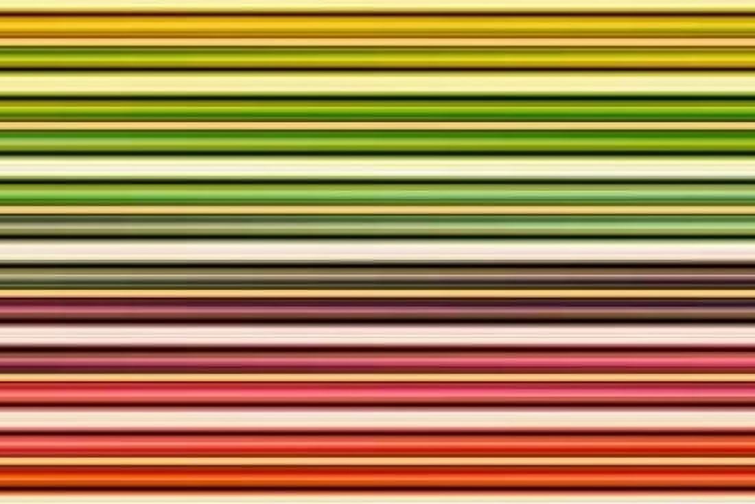 Color Lines I Canvas Art - Gerhard Rossmeissl (12 x 18)