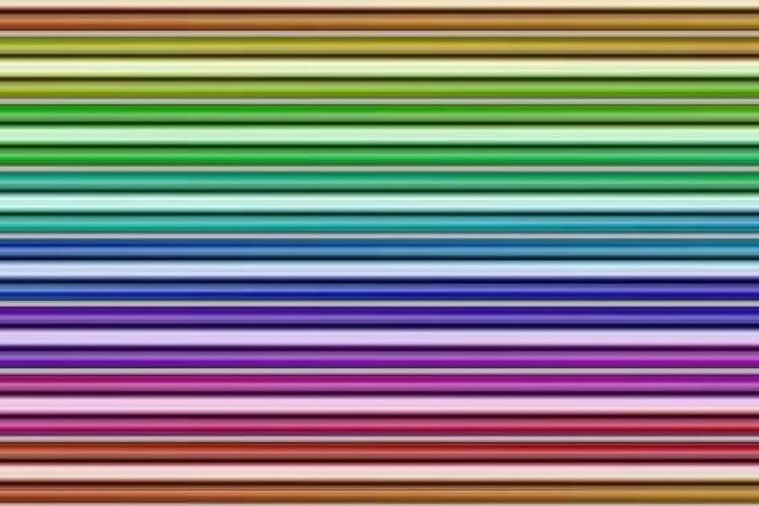 Color Lines II Canvas Art - Gerhard Rossmeissl (12 x 18)