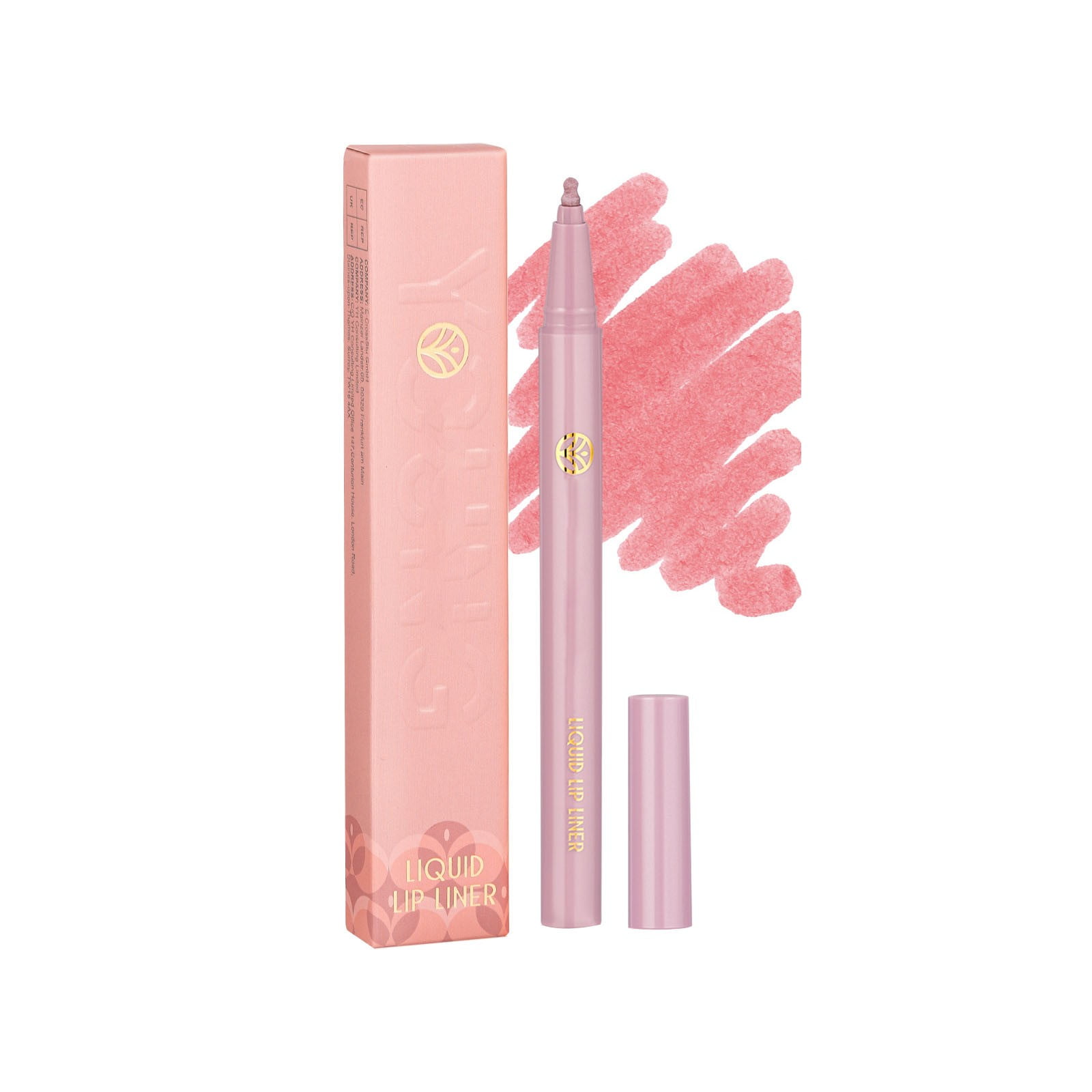 Color Lip Liner Lipstick Pen Liquid Lip Liner Sponge Gourd Head