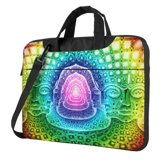 Color Logo Tool Band Laptop Bag Shoulder Portable Laptop Case Sleeve Chromebook Notebook Messenger Briefcase Adjustable Handbag For Women & Men