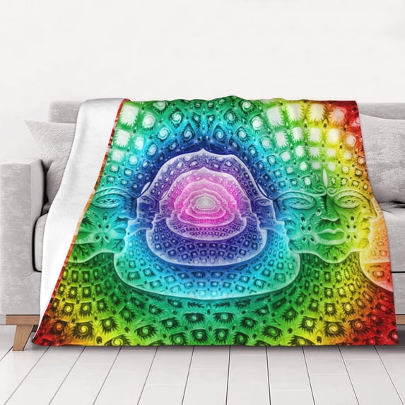 Color Logo Tool Band Thick Blanket Cozy Soft Fuzzy Anti-pilling Flannel Throw Blanket Warm Sofa Bed Blanket 40"x30" For Adult Teen Kids