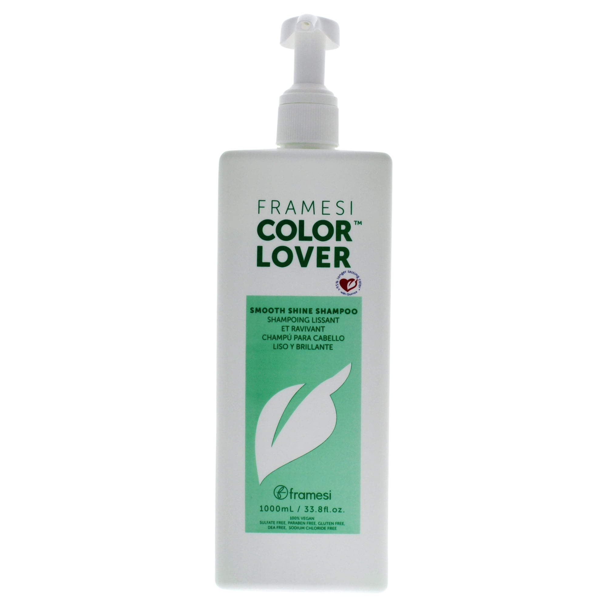 Color Lover Smooth Shine Shampoo by Framesi for Unisex 33.8 oz