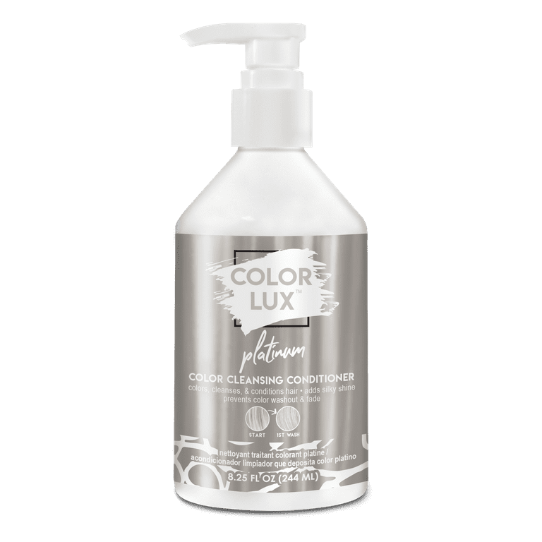 Color Lux Cleansing Conditioner Platinum 8.25oz with Pump