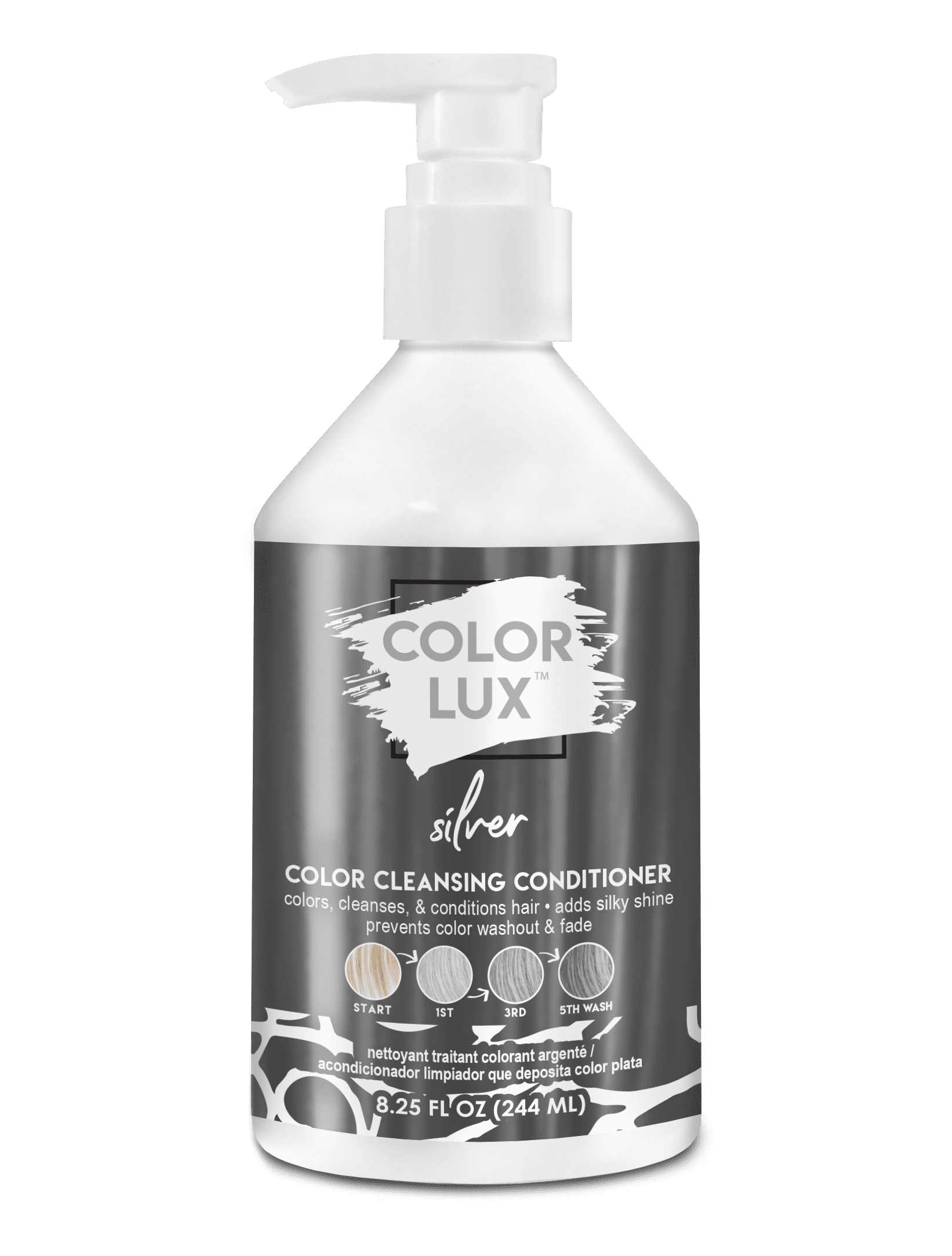 Color Lux Cleansing Conditioner Silver 8.25oz, Pump Dispenser - Walmart.com