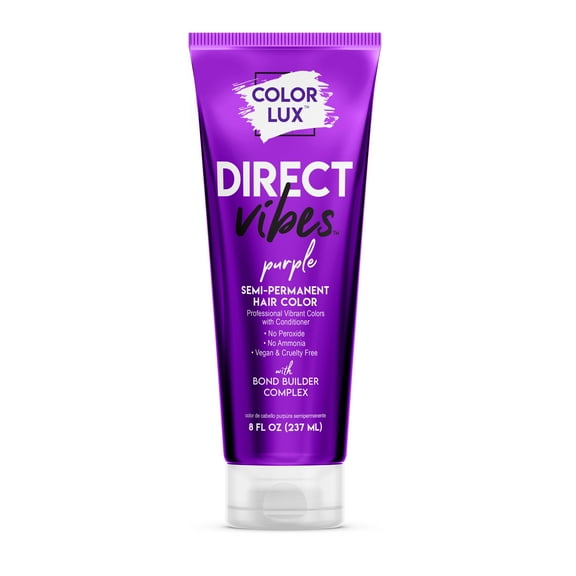 Color Lux Direct Vibes Purple 8 0z, for Adults and Teens