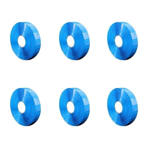 SSBM 1.88 Inch x 1000 Yards Blue Acrylic Carton Sealing Tape 2 Mil Reliable for Shipping and Sealing 6 Rolls