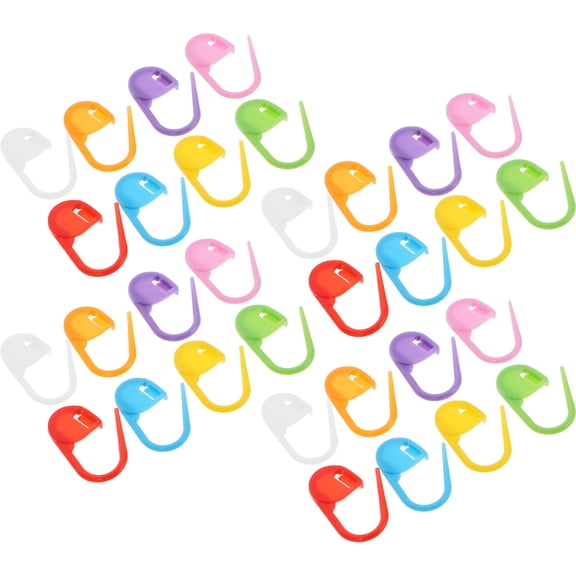 Color Marking Button Boxed Knitting Tools DIY Crochet Stitch Markers Colored Maker Hook Ring for Crocheting