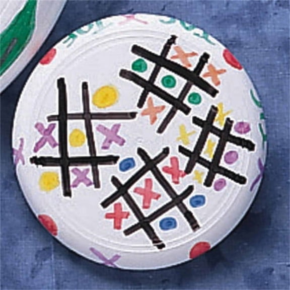 Color Me 9" Flying Disc Craft Kit, Pack of 15