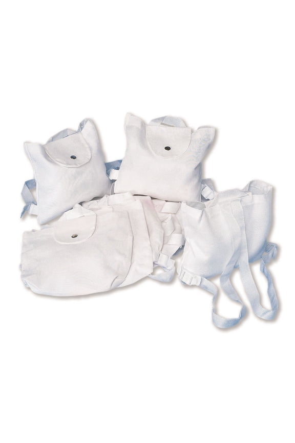 Color-Me Bags with Snaps (Pack of 12)